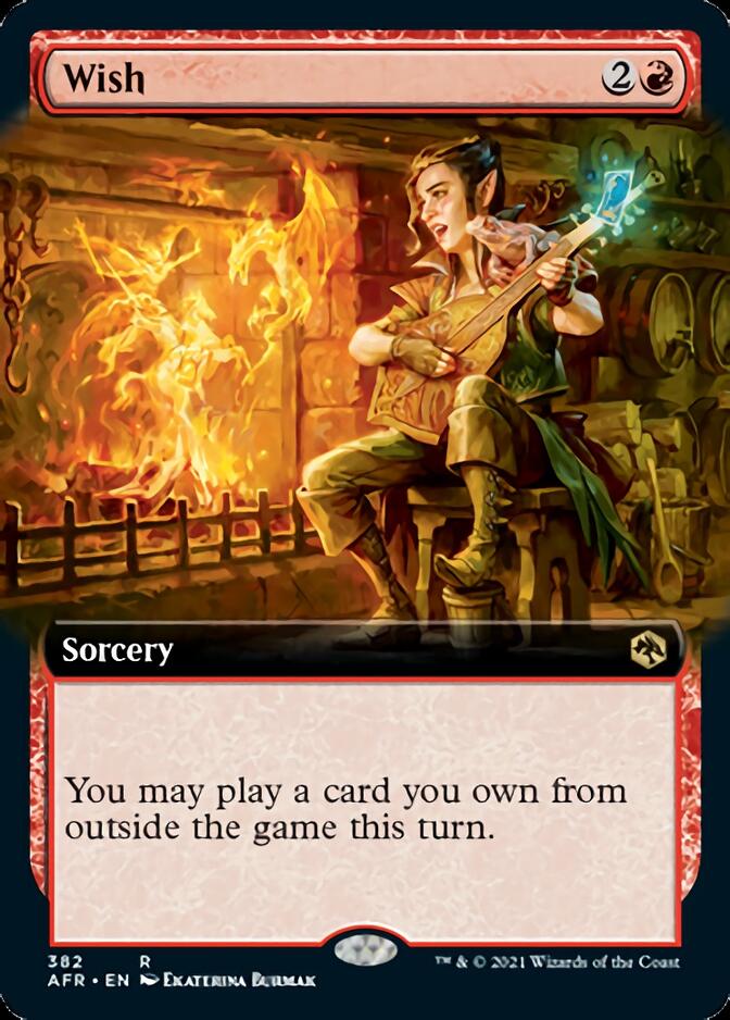 Wish (Extended Art) [Dungeons & Dragons: Adventures in the Forgotten Realms] | Good Games Morley