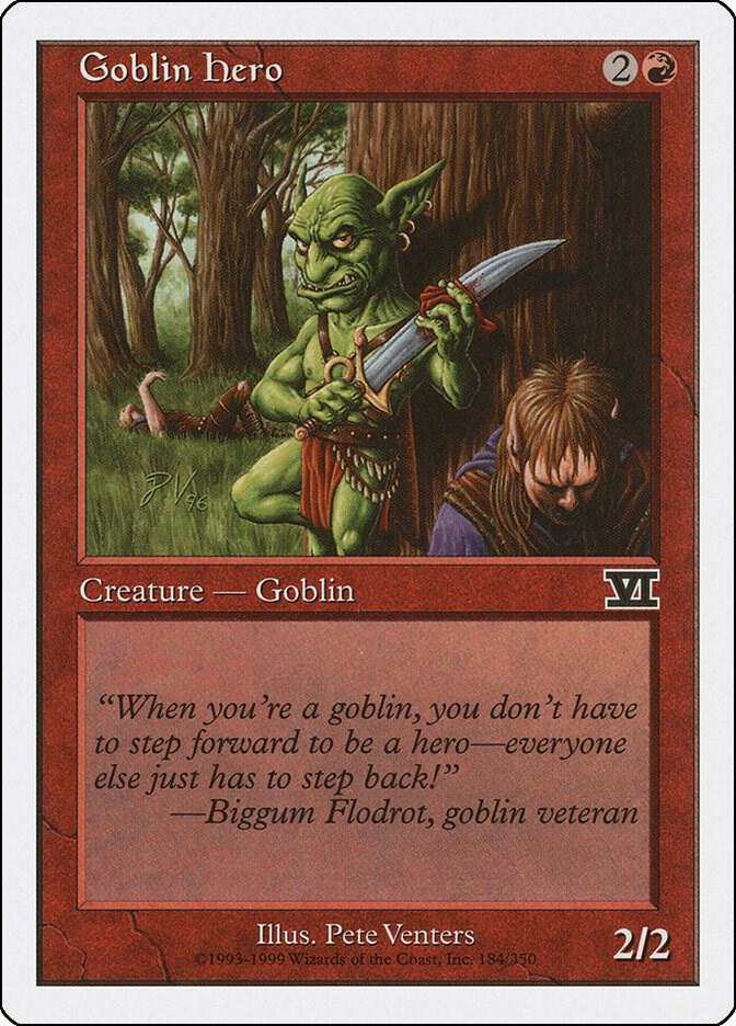 Goblin Hero 184/350 (Classic Sixth Edition)  | Good Games Morley