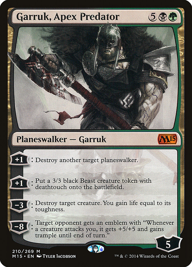 Garruk, Apex Predator 210/269 (Magic 2015 (M15))  | Good Games Morley