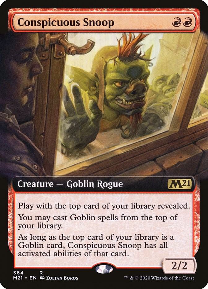 Conspicuous Snoop 364 (Core Set 2021)  - Extended Art | Good Games Morley