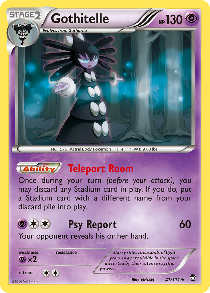 Gothitelle (41/111) [XY: Furious Fists] | Good Games Morley