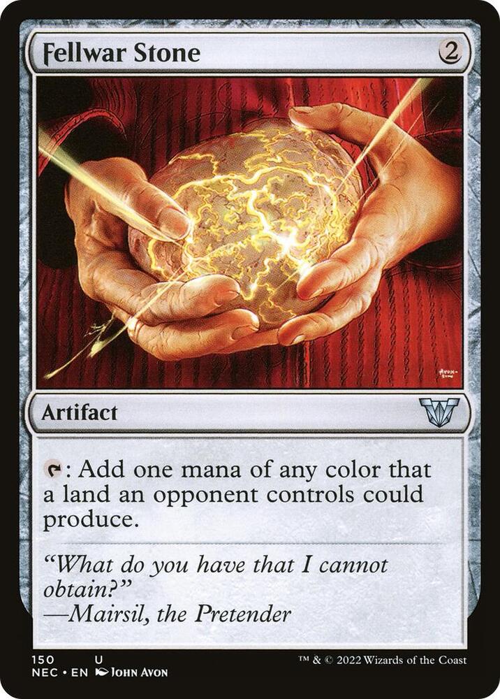 Fellwar Stone 150/38 (Commander: Kamigawa: Neon Dynasty)  | Good Games Morley