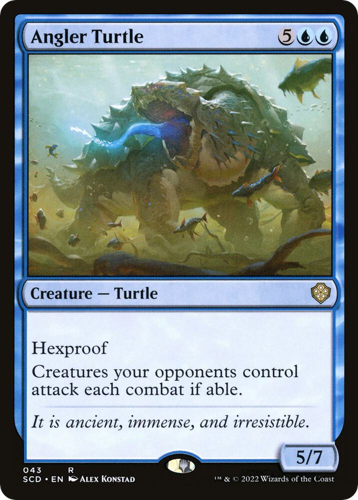 Angler Turtle 43/352 (Starter Commander Decks)  | Good Games Morley