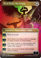 Nicol Bolas, the Ravager // Nicol Bolas, the Arisen (Borderless) [Secret Lair: From Cute to Brute] | Good Games Morley