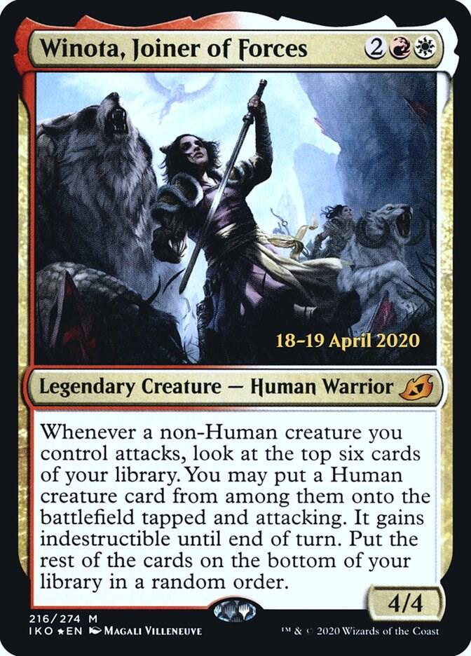 Winota Joiner of Forces 216s/137 (Prerelease Cards)  - Foil | Good Games Morley