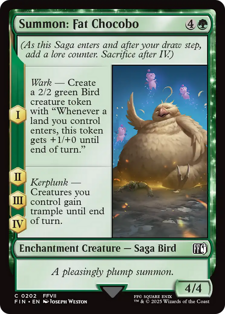 Summon: Fat Chocobo [FINAL FANTASY] | Good Games Morley