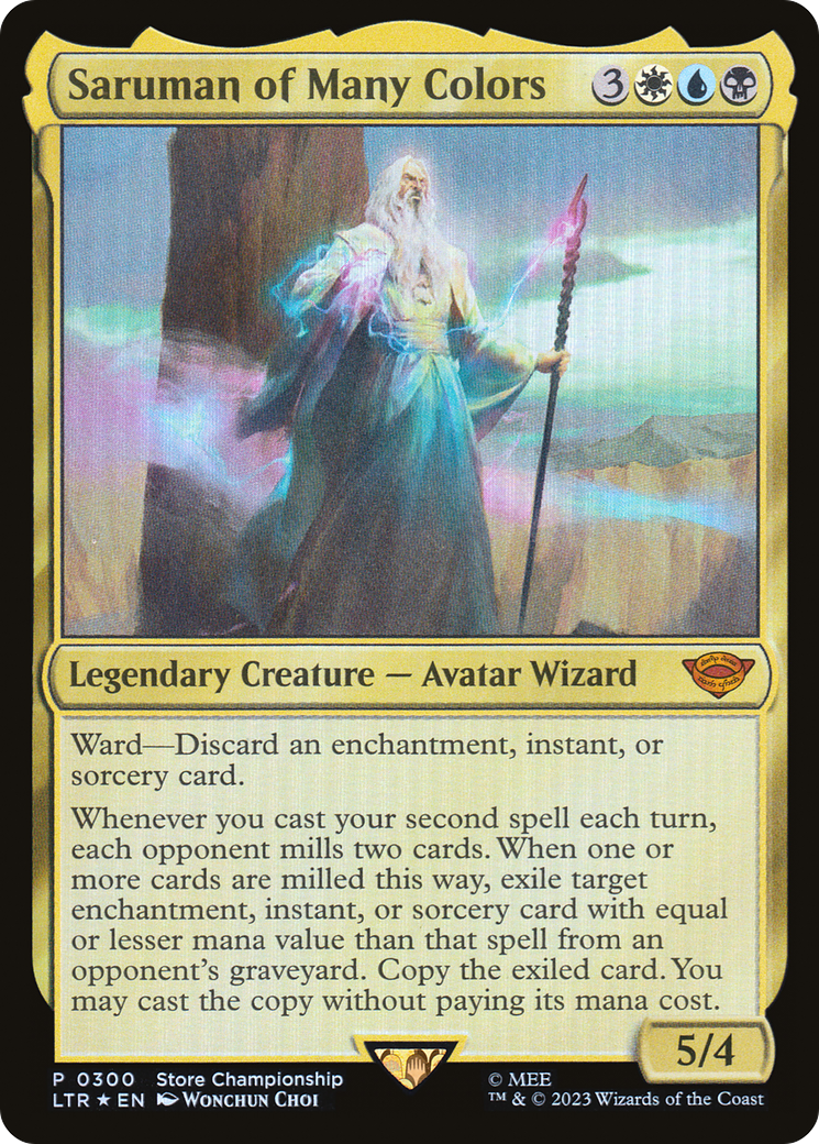 Saruman of Many Colors (Winner) [Store Championships 2023] | Good Games Morley