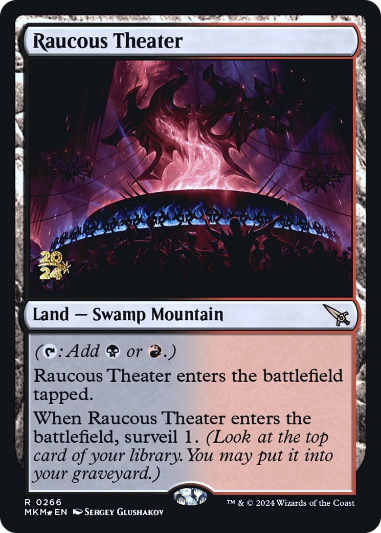 Raucous Theater [Murders at Karlov Manor Prerelease Promos] | Good Games Morley