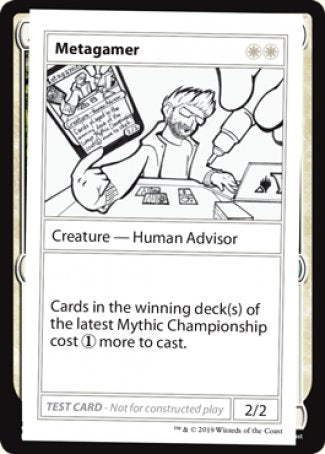 Metagamer (2021 Edition) [Mystery Booster Playtest Cards] | Good Games Morley