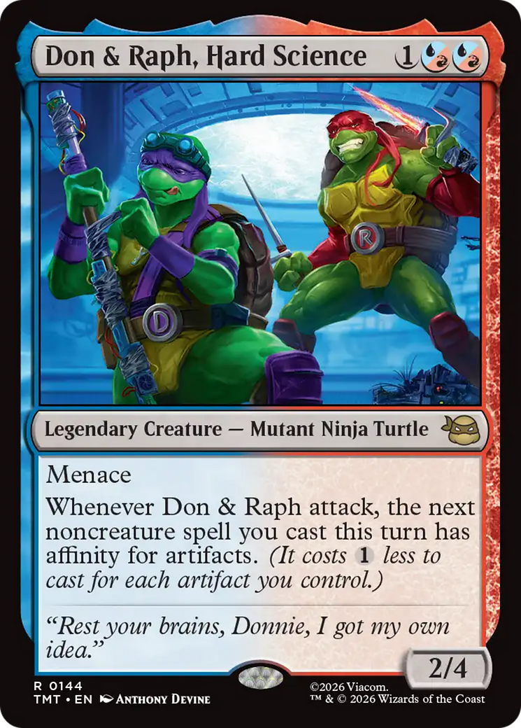 Don & Raph, Hard Science [Teenage Mutant Ninja Turtles] | Good Games Morley