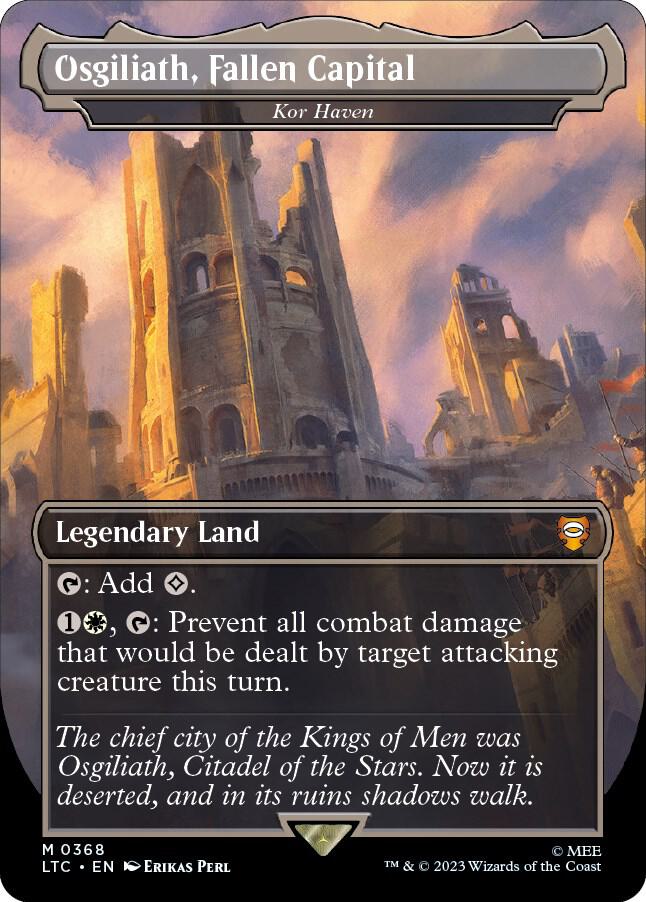Osgiliath, Fallen Capital - Kor Haven 368 (Commander: The Lord of the Rings: Tales of Middle-earth)  - Borderless | Good Games Morley