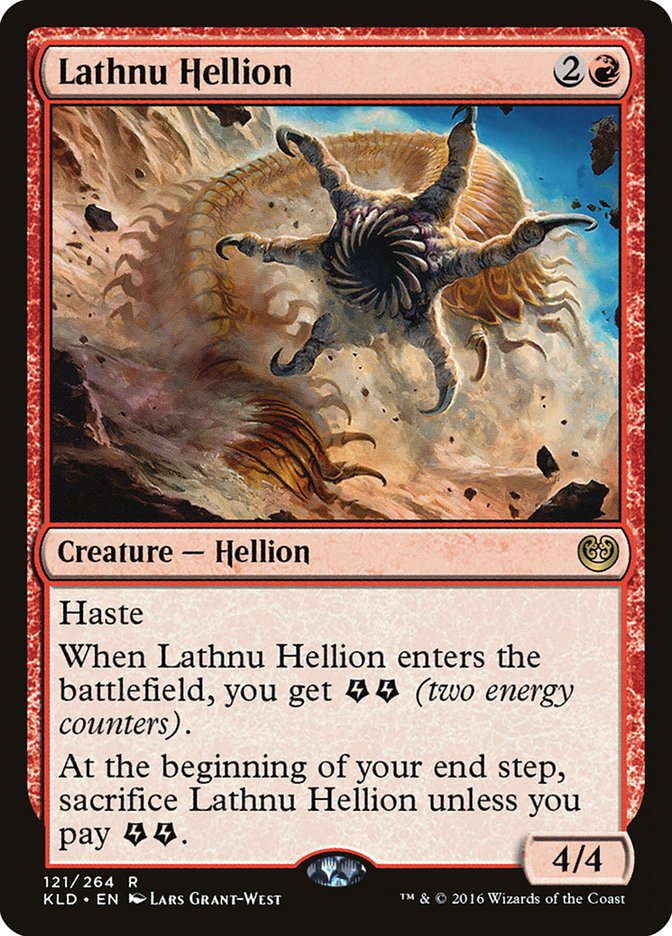 Lathnu Hellion 121/264 (Kaladesh)  | Good Games Morley
