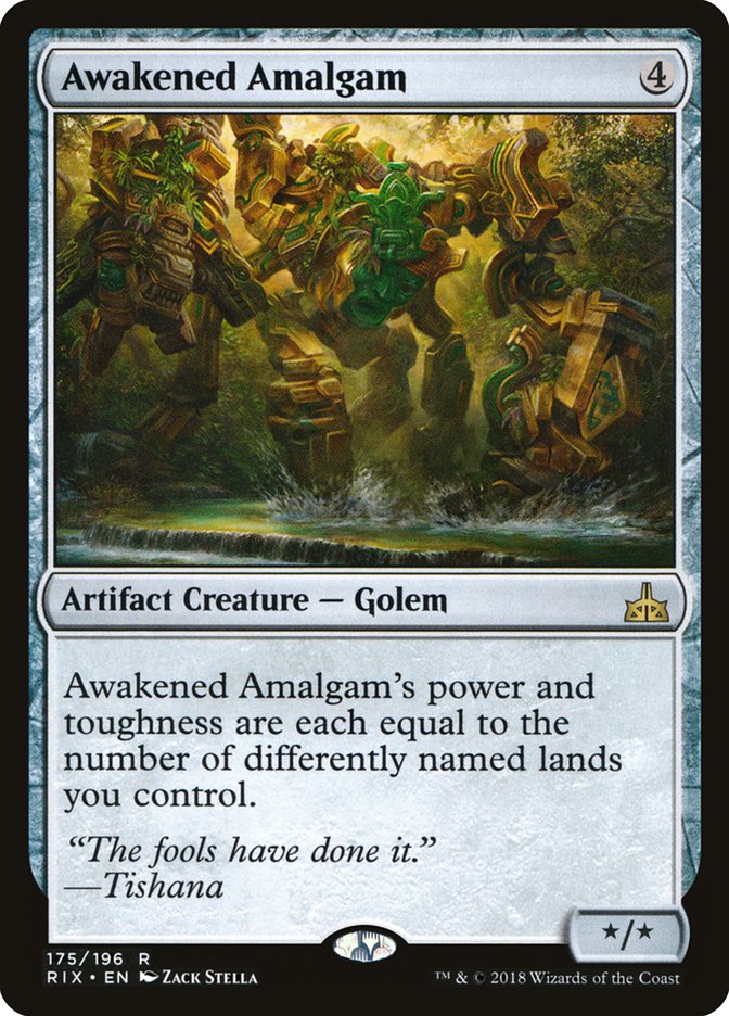 Awakened Amalgam 175/196 (Rivals of Ixalan)  | Good Games Morley