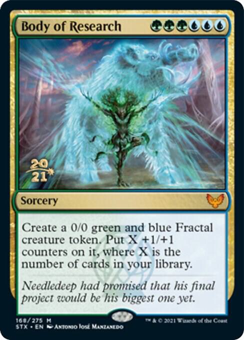 Body of Research 168s/180 (Prerelease Cards)  - Foil | Good Games Morley