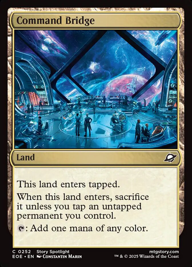 Command Bridge 252/276 (Edge of Eternities)  - Foil | Good Games Morley