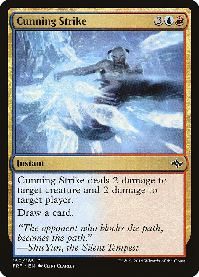 Cunning Strike 150/185 (Fate Reforged)  - Foil | Good Games Morley