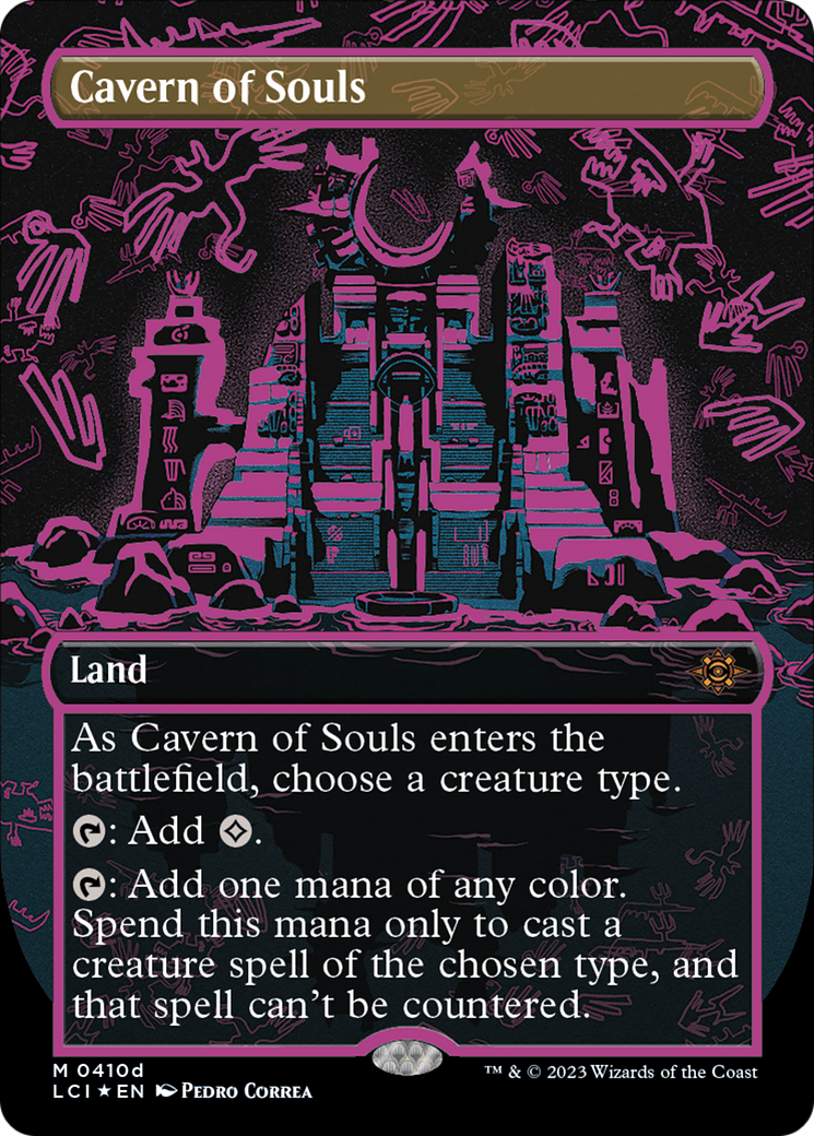 Cavern of Souls (0410d) (Borderless) [The Lost Caverns of Ixalan] | Good Games Morley