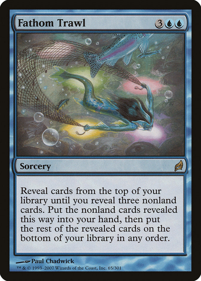Fathom Trawl 65/301 (Lorwyn)  - Foil | Good Games Morley