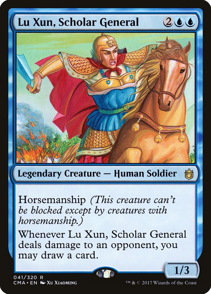 Lu Xun, Scholar General 41/320 (Commander Anthology)  | Good Games Morley
