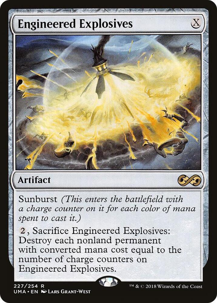 Engineered Explosives 227/254 (Ultimate Masters)  - Foil | Good Games Morley