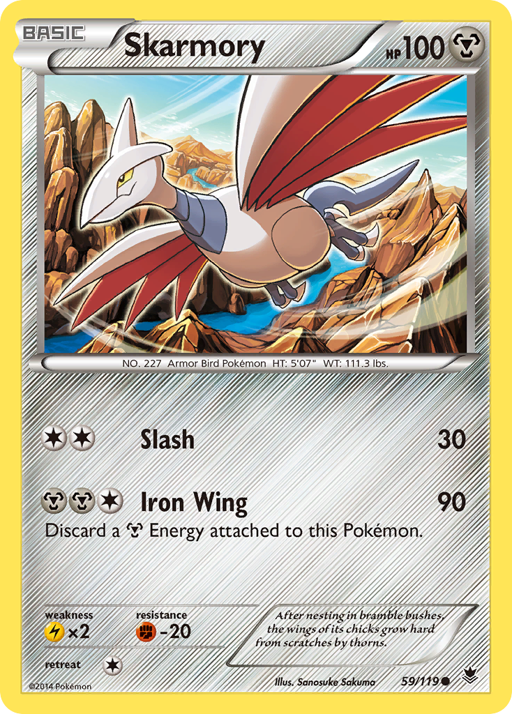 Skarmory (59/119) [XY: Phantom Forces] | Good Games Morley