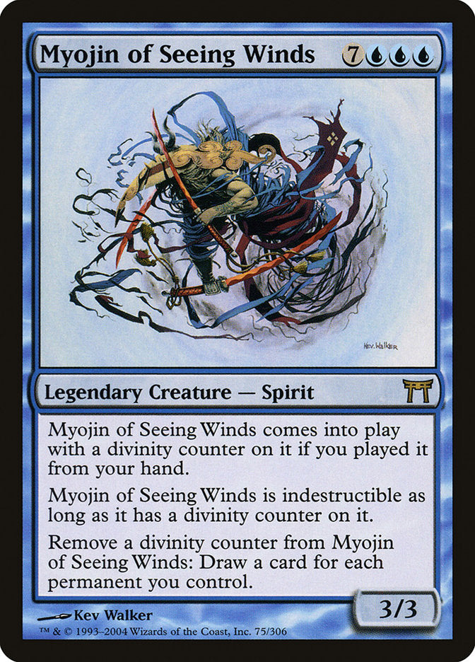 Myojin of Seeing Winds 75/306 (Champions of Kamigawa)  | Good Games Morley