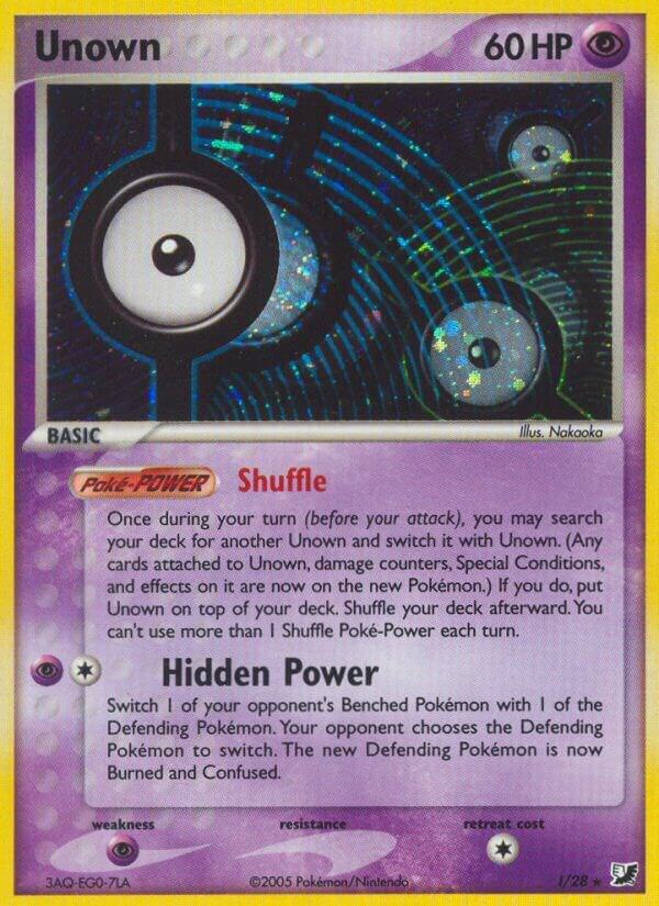 Unown I I/28 (EX Unseen Forces)  - Holofoil | Good Games Morley