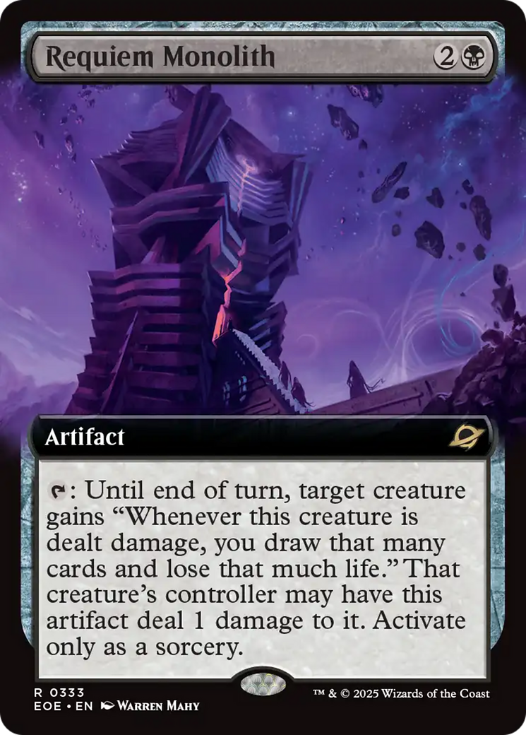 Requiem Monolith (Extended Art) [Edge of Eternities] | Good Games Morley