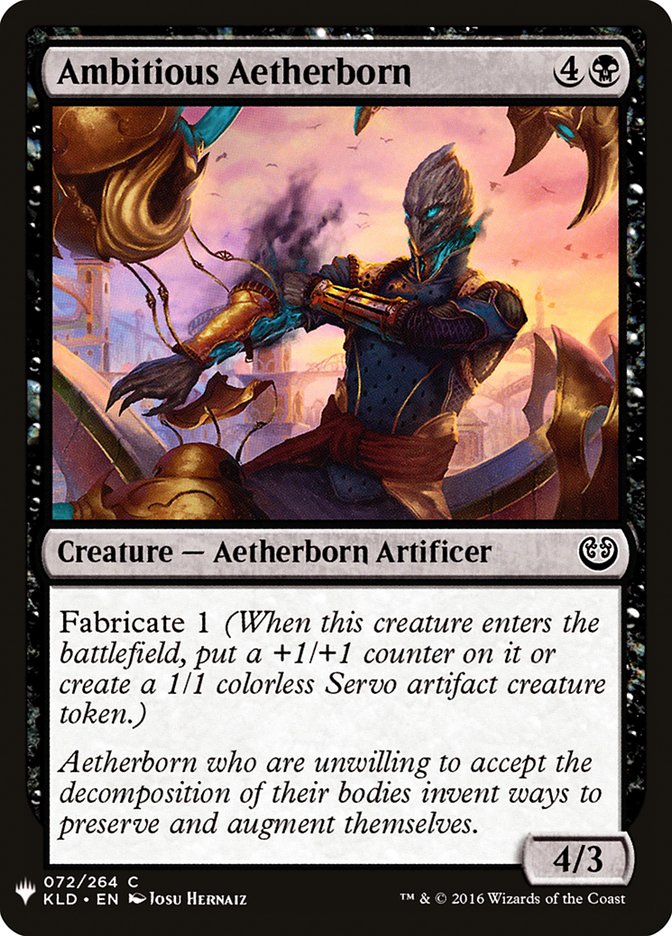 Ambitious Aetherborn [Mystery Booster] | Good Games Morley