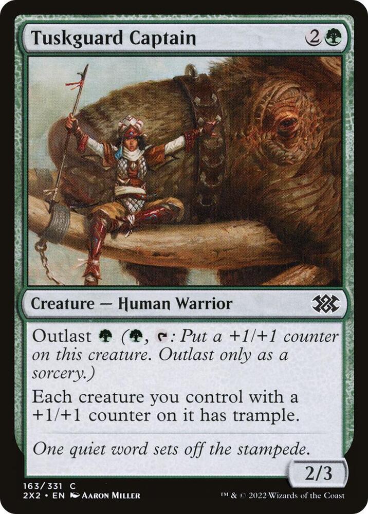 Tuskguard Captain 163/331 (Double Masters 2022)  | Good Games Morley
