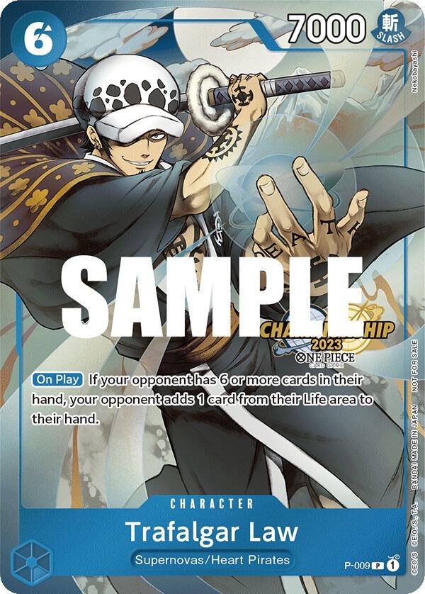 Trafalgar Law (2023 Celebration Pack) P-009 (One Piece Promotion Cards)  - Foil | Good Games Morley