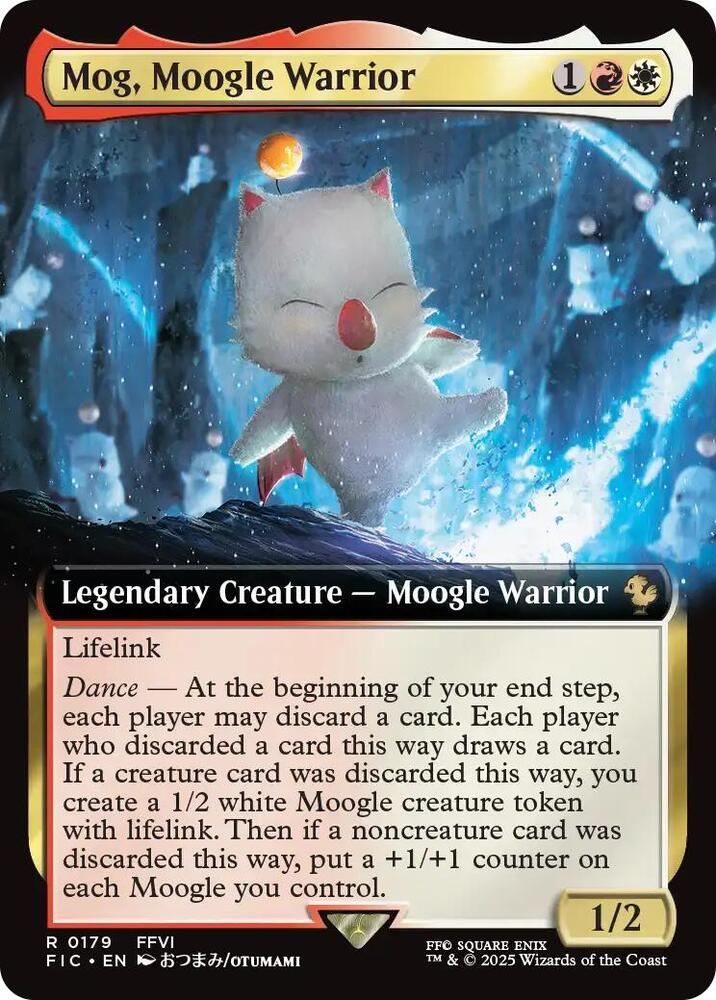 Mog, Moogle Warrior 179 (Commander: FINAL FANTASY)  - Extended Art | Good Games Morley