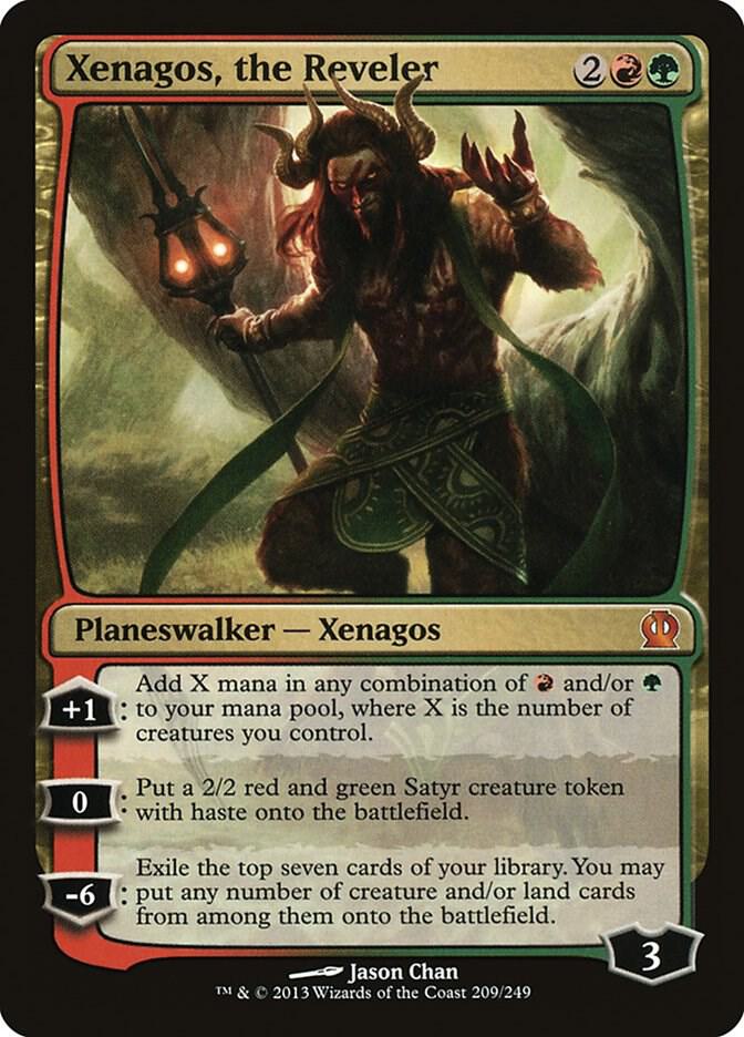 Xenagos, the Reveler 209/249 (Theros)  - Foil | Good Games Morley