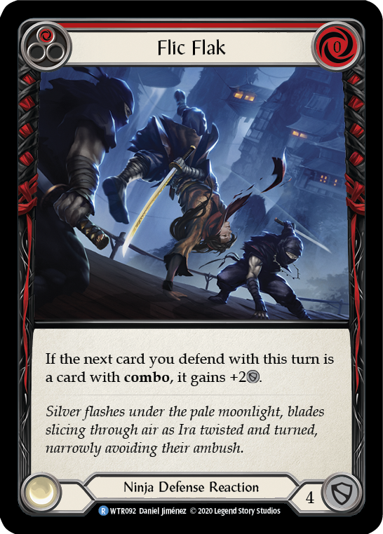 Flic Flak (Red) [U-WTR092] (Welcome to Rathe Unlimited)  Unlimited Rainbow Foil | Good Games Morley