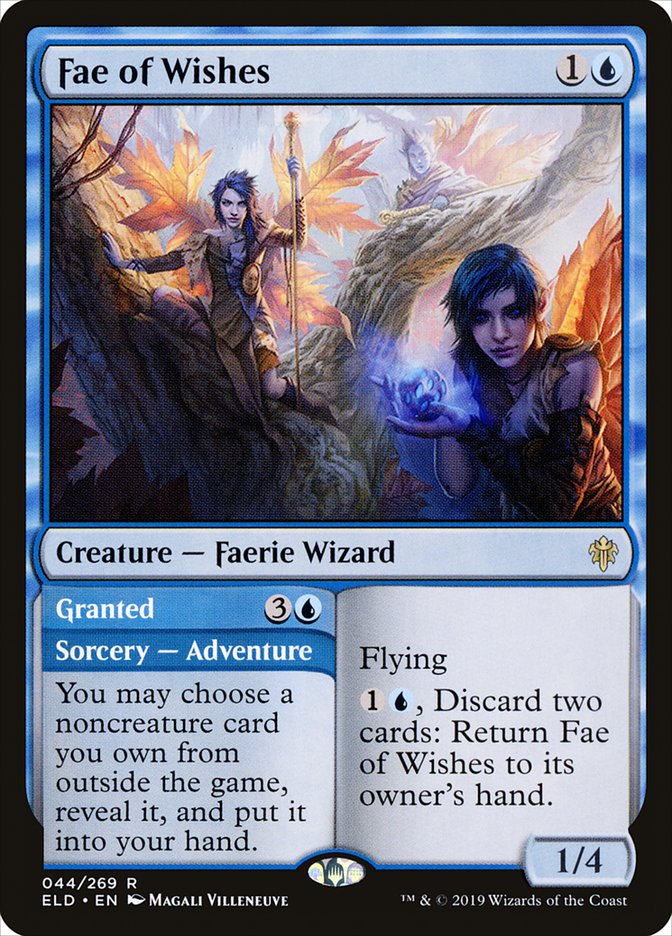 Fae of Wishes // Granted 44/269 (Throne of Eldraine)  - Foil | Good Games Morley