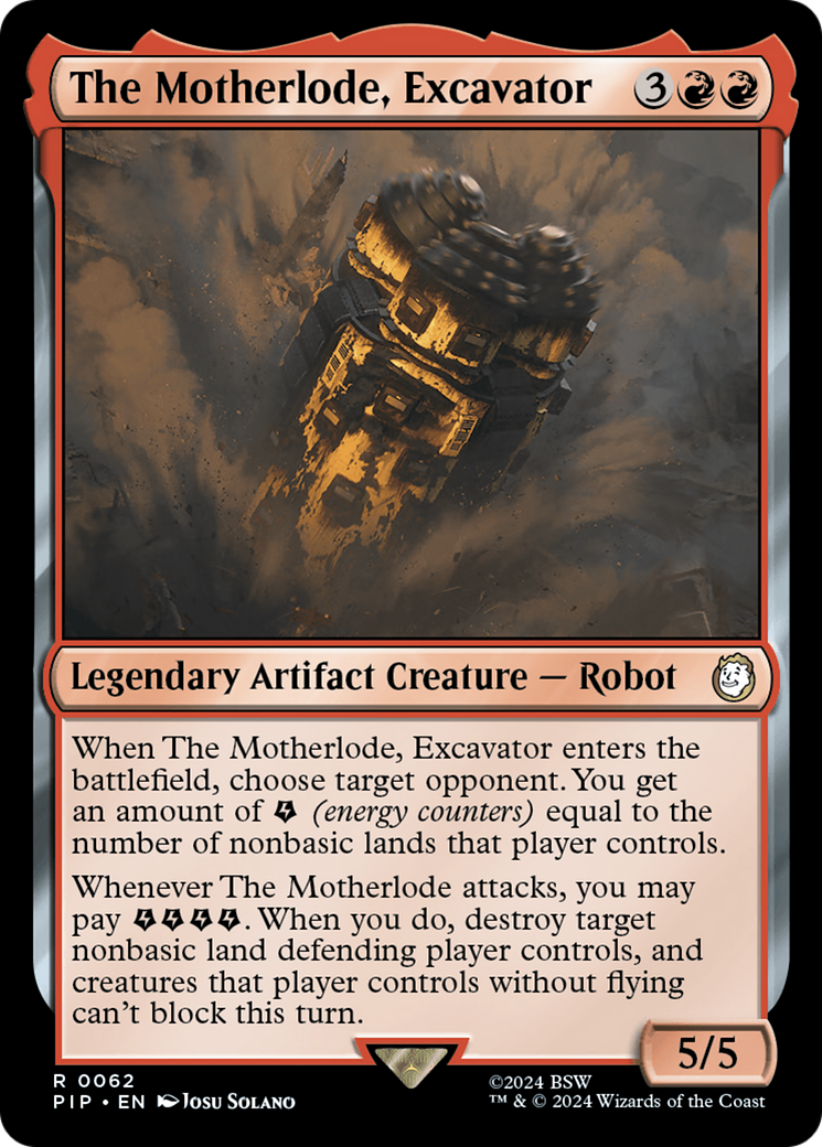 The Motherlode, Excavator [Fallout] | Good Games Morley