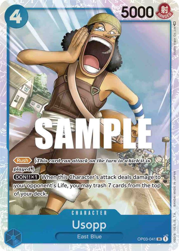 Usopp OP03-041 (Pillars of Strength)  - Foil | Good Games Morley