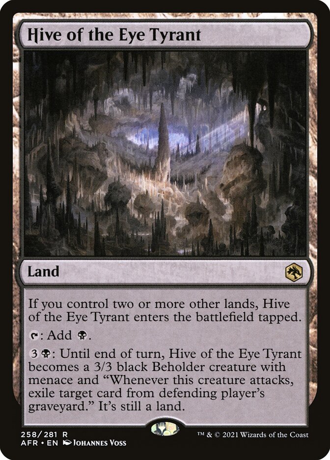 Hive of the Eye Tyrant 258 (Adventures in the Forgotten Realms)  - Foil | Good Games Morley
