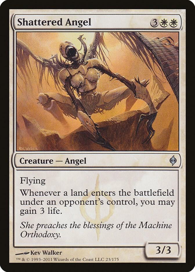 Shattered Angel 23/175 (New Phyrexia)  - Foil | Good Games Morley