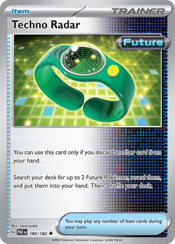 Techno Radar (180/182) [Scarlet & Violet: Paradox Rift] | Good Games Morley