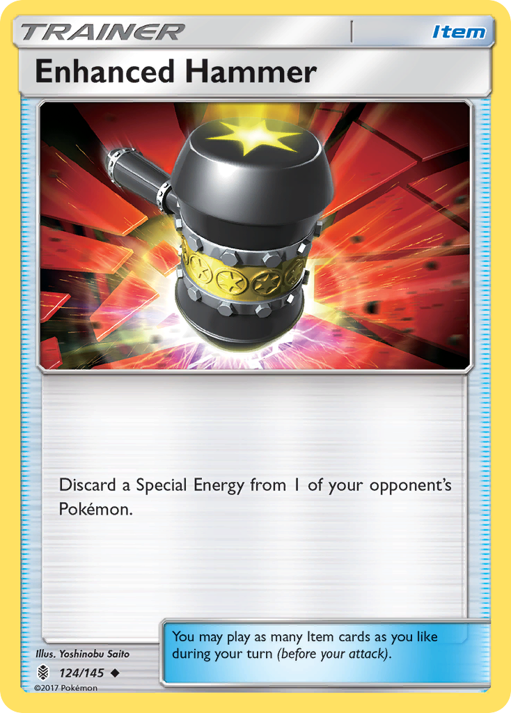 Enhanced Hammer (124/145) [Sun & Moon: Guardians Rising] | Good Games Morley