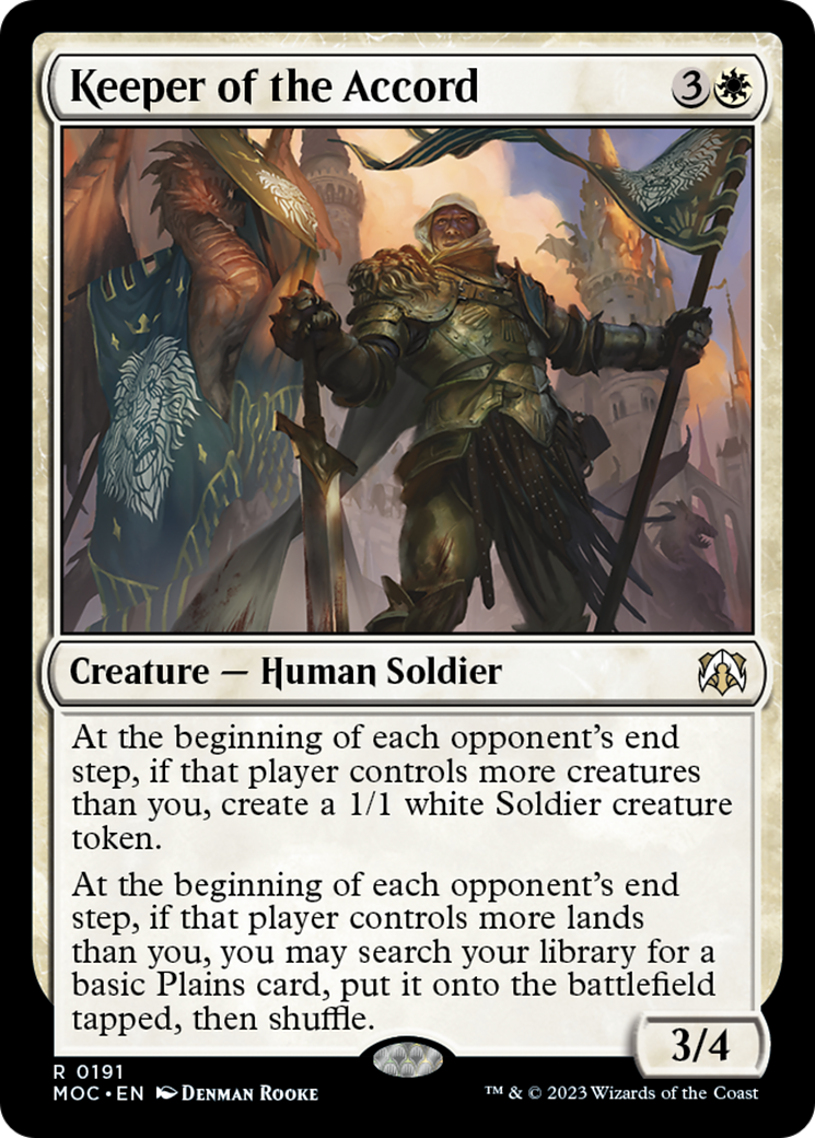 Keeper of the Accord [March of the Machine Commander] | Good Games Morley