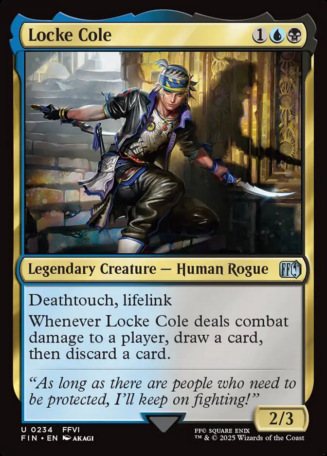 Locke Cole 234/309 (FINAL FANTASY)  | Good Games Morley