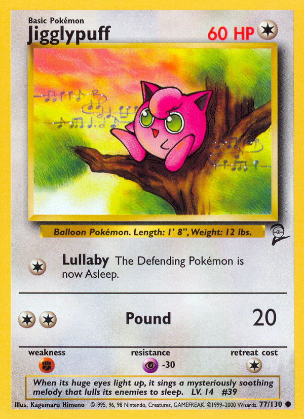 Jigglypuff (77/130) [Base Set 2] | Good Games Morley