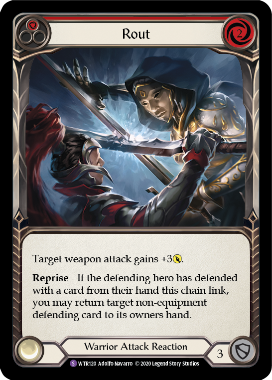 Rout [U-WTR120] (Welcome to Rathe Unlimited)  Unlimited Rainbow Foil | Good Games Morley