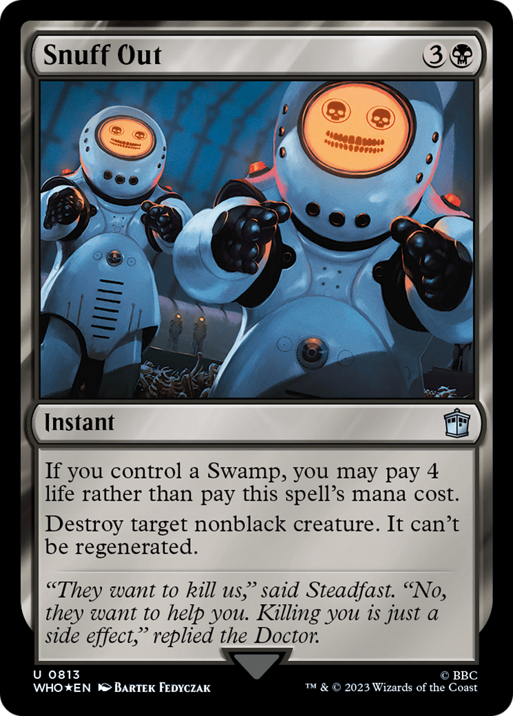 Snuff Out (Surge Foil) [Doctor Who] | Good Games Morley