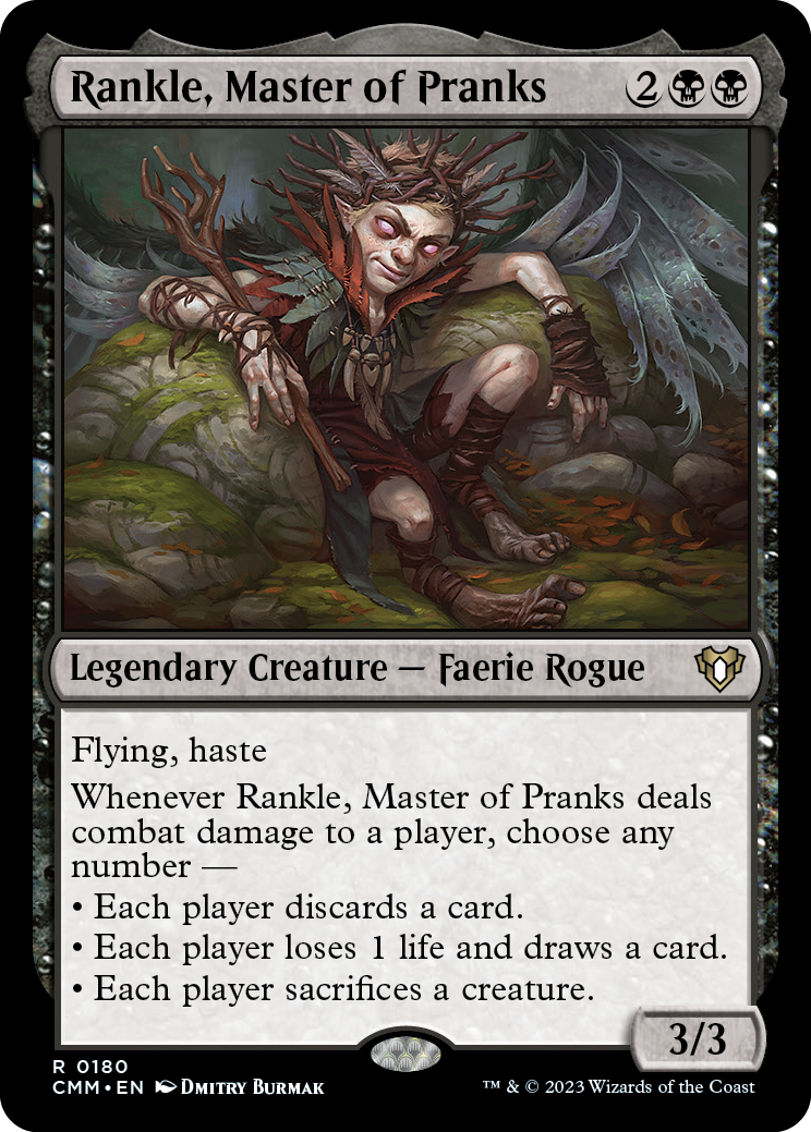 Rankle, Master of Pranks [Commander Masters] | Good Games Morley