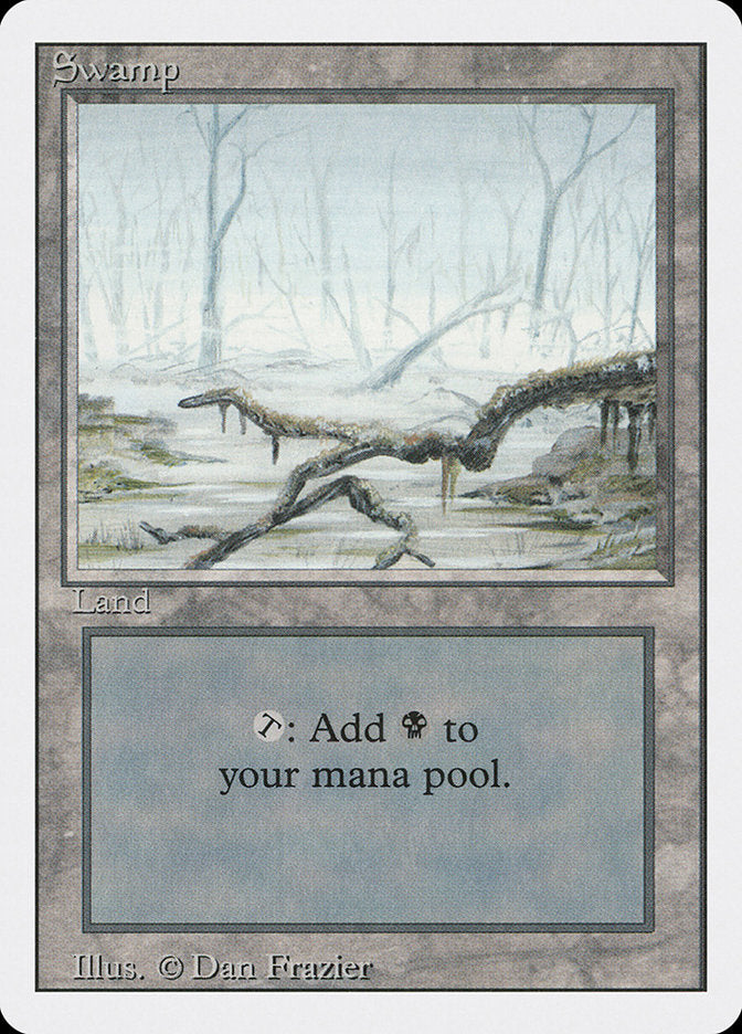 Swamp (White Fog in Trees) [Revised Edition] | Good Games Morley