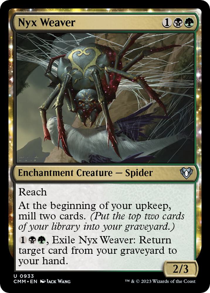 Nyx Weaver 933/451 (Commander Masters)  | Good Games Morley