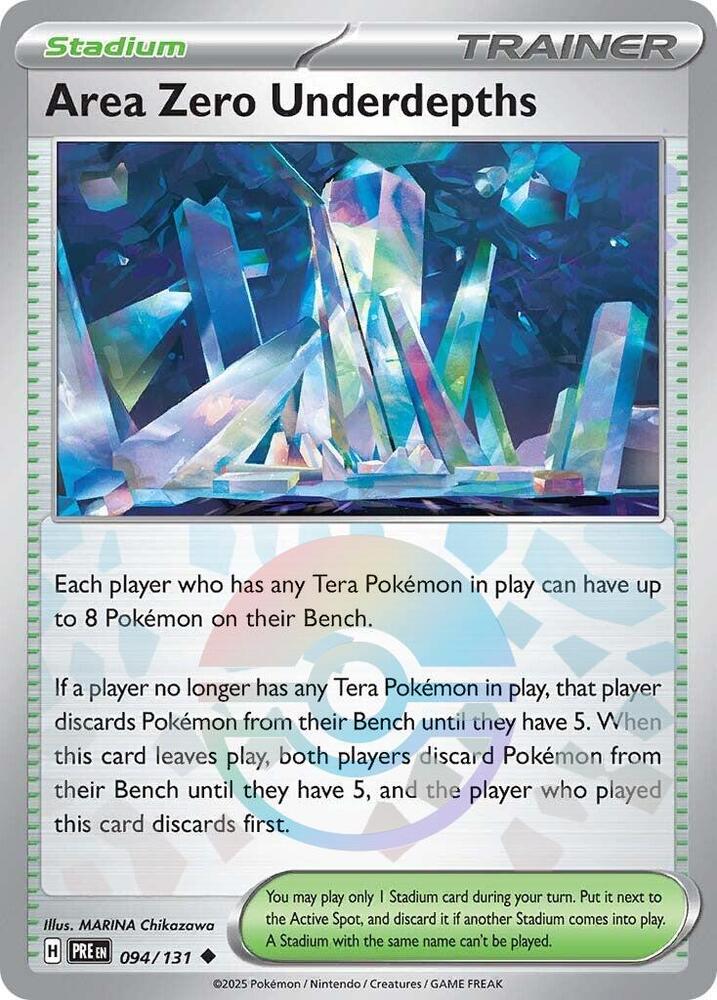 Area Zero Underdepths (094/131) (Poke Ball Pattern) [Scarlet & Violet: Prismatic Evolutions] | Good Games Morley